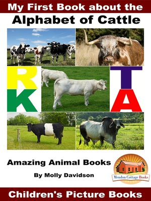 cover image of My First Book about the Alphabet of Cattle